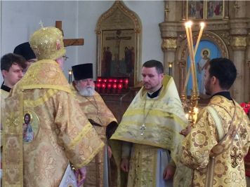 His Eminence, Archbishop Michael Visits St. John's......