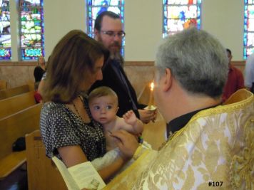 Articles with Pictures for the 100th Anniversary  -  Baptism