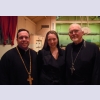 Fr. Jason, Mat. Katia and Fr. John