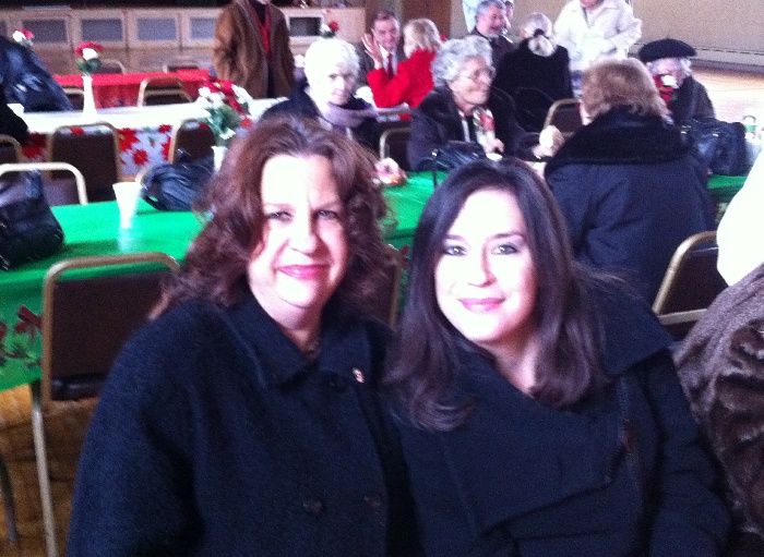 Linda and daughter20 from Nativity Feast at St. John's