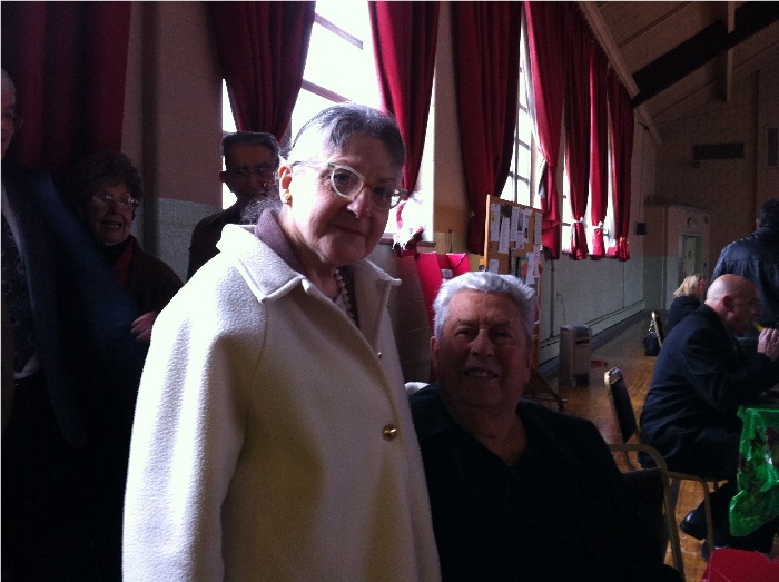 Barbara and Mr. Royer27 from Nativity Feast at St. John's