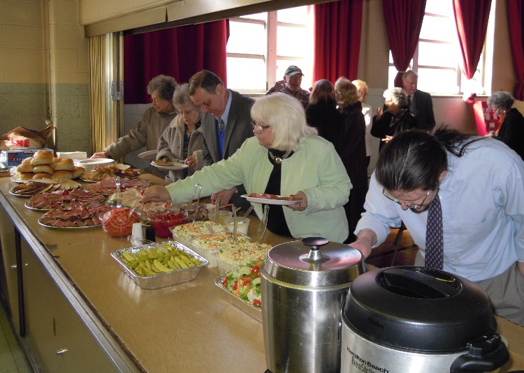 Lunch and Fellowship10 from Annual Parish Meeting held on February 20, 2011
