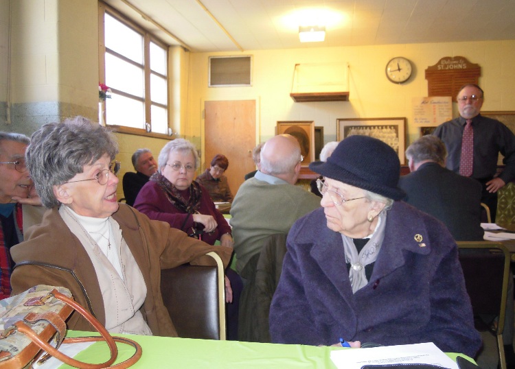 Florence Junda - Food Pantry Coordinator8 from Annual Parish Meeting held on February 20, 2011