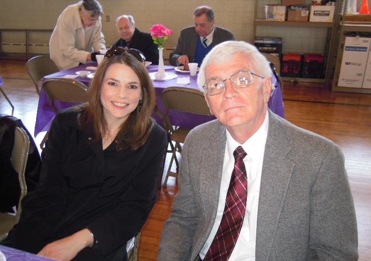 Jen and Dad19 from Bishop Alejo's Visit on Sunday