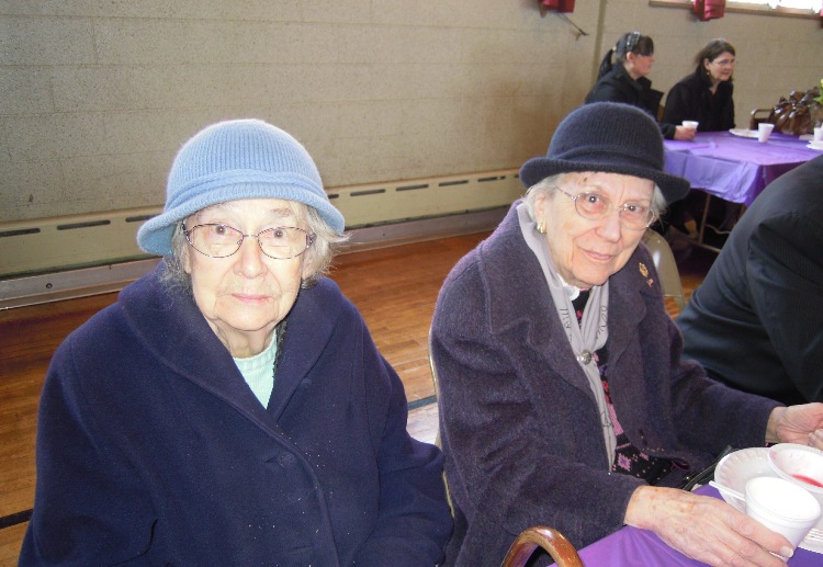 Helen and Mary20 from Bishop Alejo's Visit on Sunday