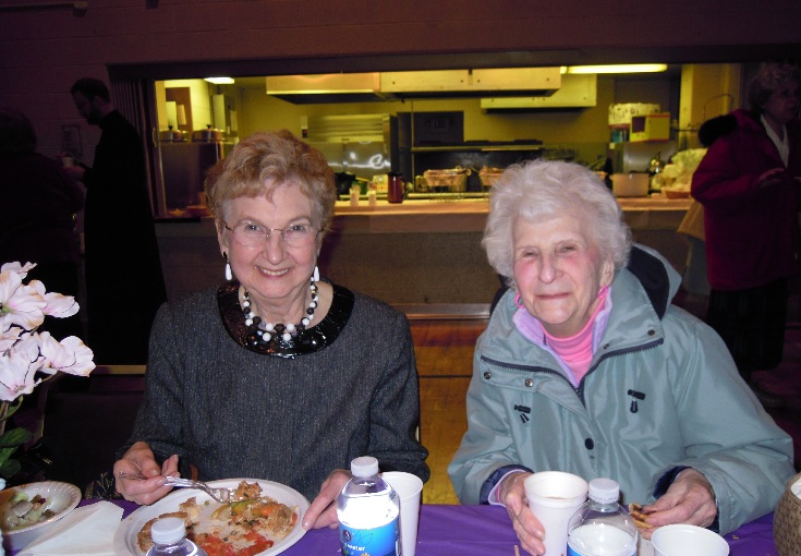 Anna Mae and Liz4 from Pre-Sanctified Liturgy at St. John's