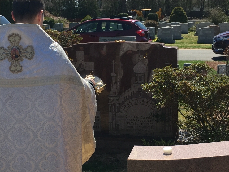 Photo 6 from Blessing of Graves at East Ridgelawn Cemetery