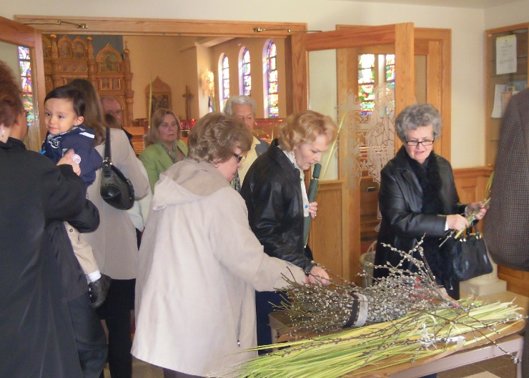 Astrid joining the group.....16 from Palm Sunday