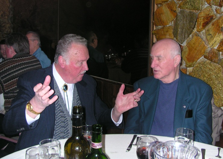 With Fred at a Woman's club luncheon...18 from Memories of Bob Hatsko