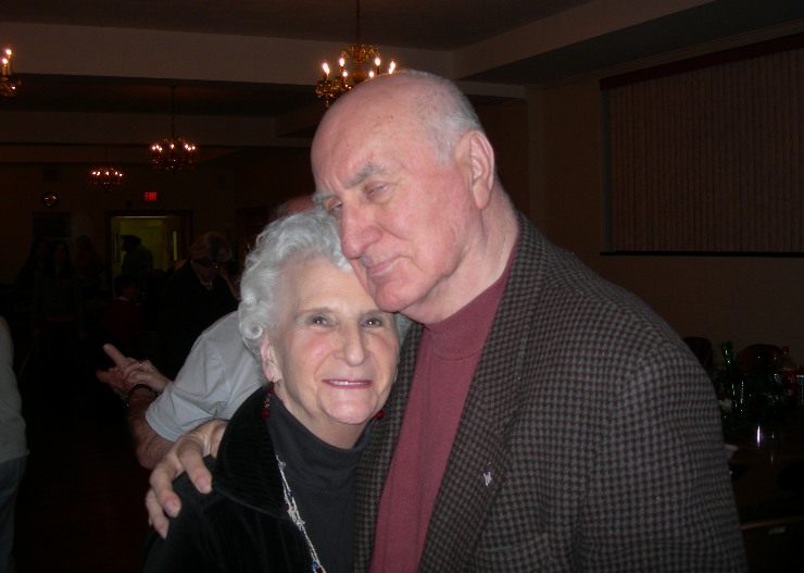 Dancing with his beloved Betty.....8 from Memories of Bob Hatsko