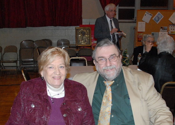 Sonja and Bill....11 from St. Andrew & St. Nicholas Vespers at St. John's Church