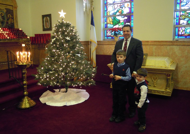 Chris, Christopher and Daniel...3 from Christmas at St. John's