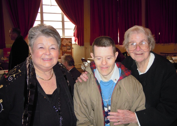 Mary Ann, Andrew and Dorothy...9 from Christmas at St. John's