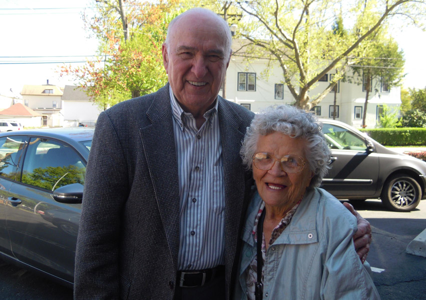 Ed and Genevieve....9 from Christ is Risen!  Indeed He is Risen!