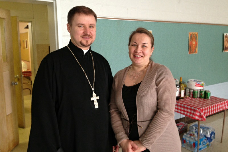 Annual Parish Meeting....9 from Fr. Igor, Mat. Anna and family here at St. John's
