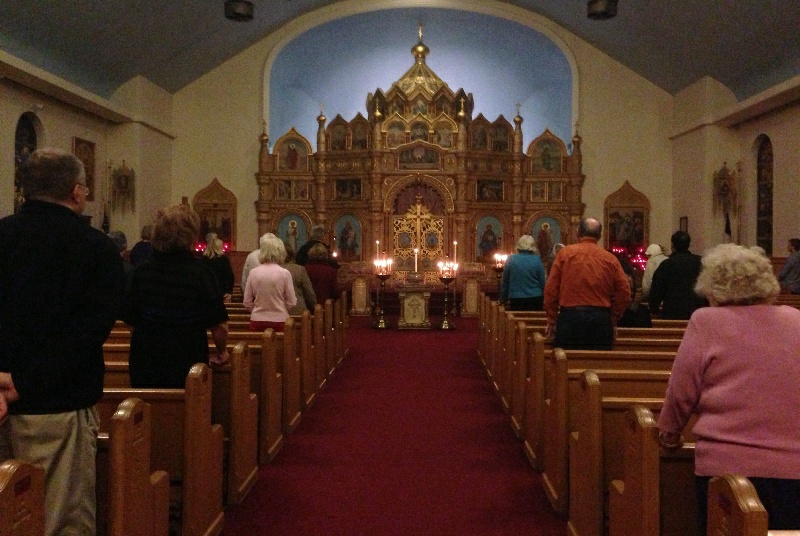 Presanctified Liturgy ...14 from Fr. Igor, Mat. Anna and family here at St. John's