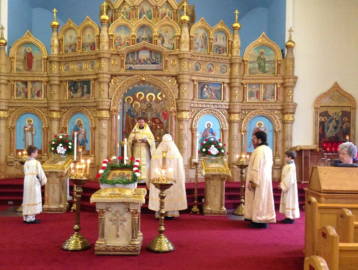 Nativity of St. John with Fr. Lickwar ...39 from Fr. Igor, Mat. Anna and family here at St. John's