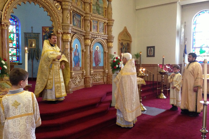 Nativity of St. John with Fr. Lickwar ...40 from Fr. Igor, Mat. Anna and family here at St. John's