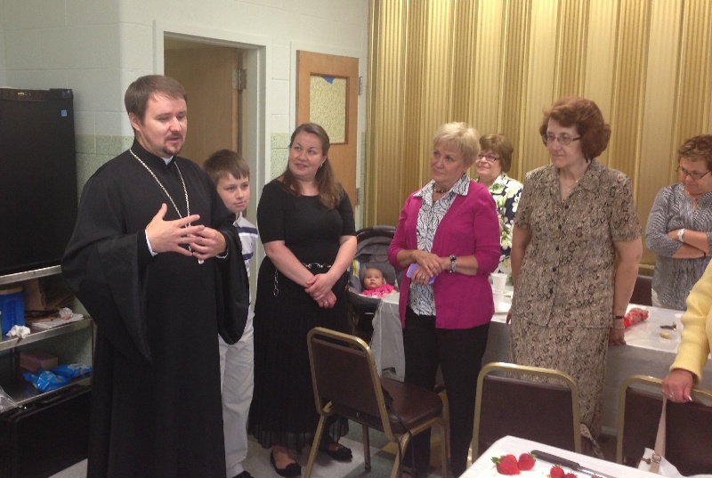 Happy Anniversary ...47 from Fr. Igor, Mat. Anna and family here at St. John's