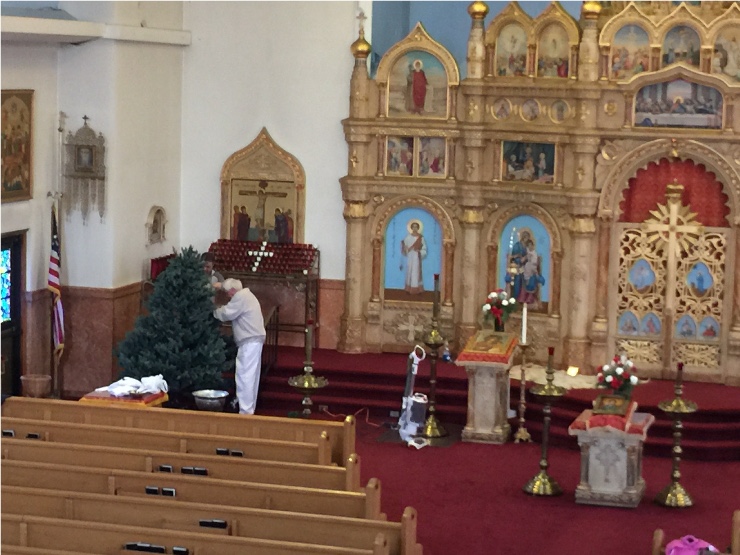 Photo 10 from Decorating the Church for the Nativity of Our Lord and Savior