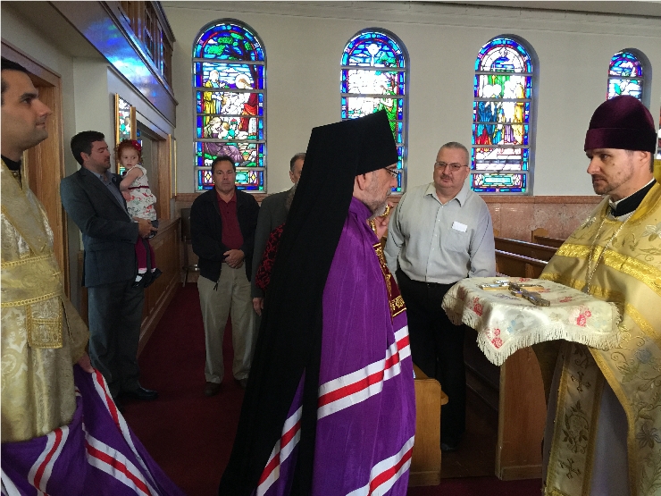 Photo 4 from His Eminence Archbishop Michael visits St. Johns