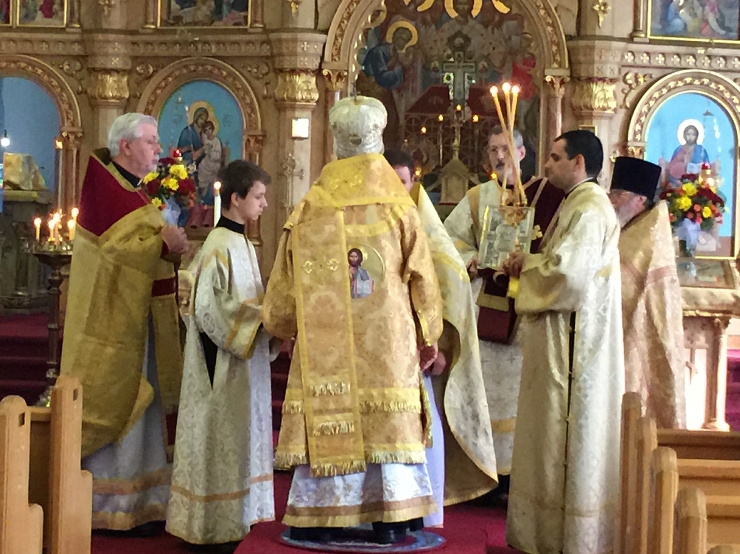 Photo 7 from His Eminence Archbishop Michael visits St. Johns