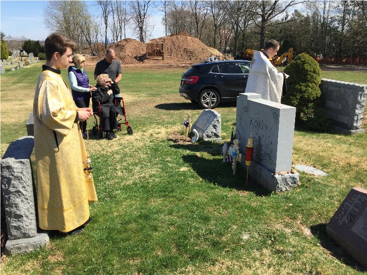 Photo 20 from Blessing of Graves at East Ridgelawn Cemetery