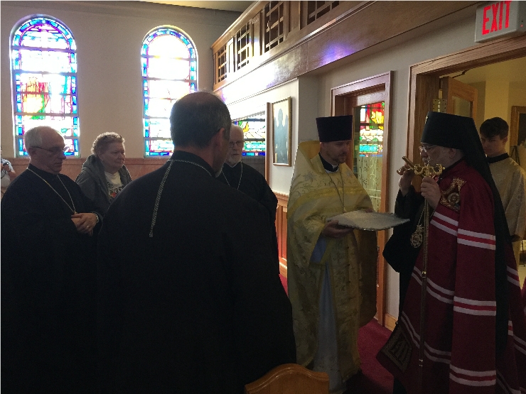 Photo 4 from Visit at St. John's by Archbishop Michael