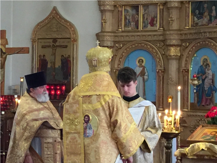 Photo 8 from Visit at St. John's by Archbishop Michael