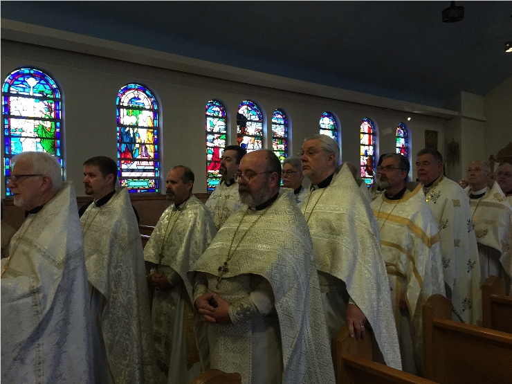 Photo 32 from Fr. Igor, Mat. Anna, Maxim and Sofia Looking Back