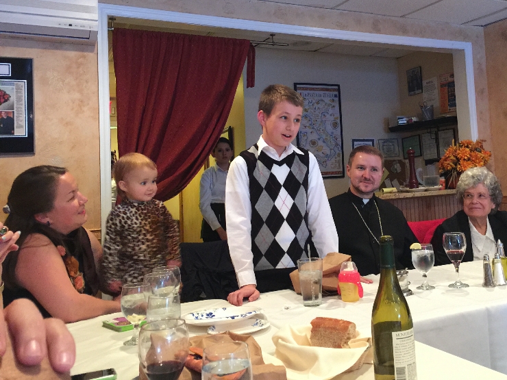 Photo 33 from Fr. Igor, Mat. Anna, Maxim and Sofia Looking Back